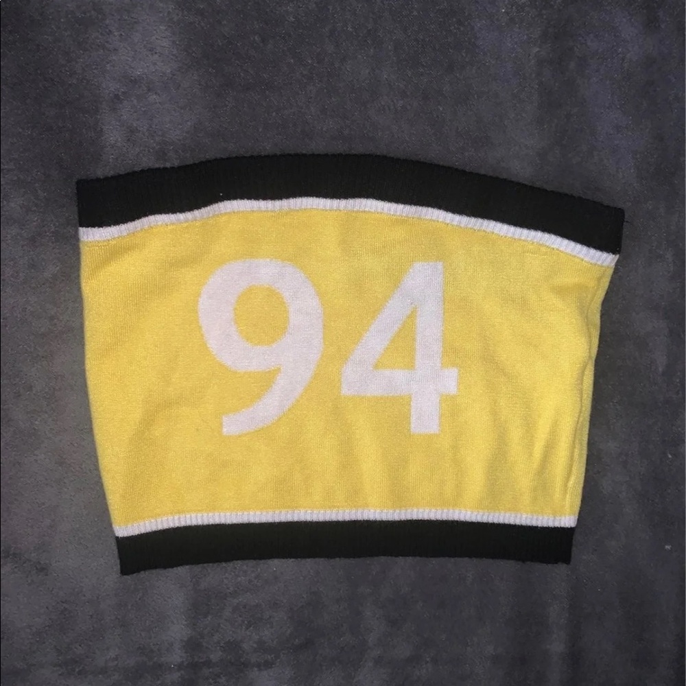 Crop tube top